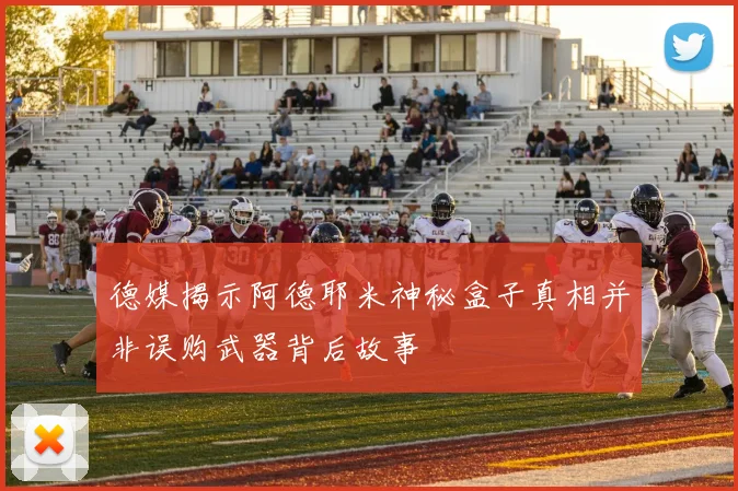 德媒揭示阿德耶米神秘盒子真相并非误购武器背后故事